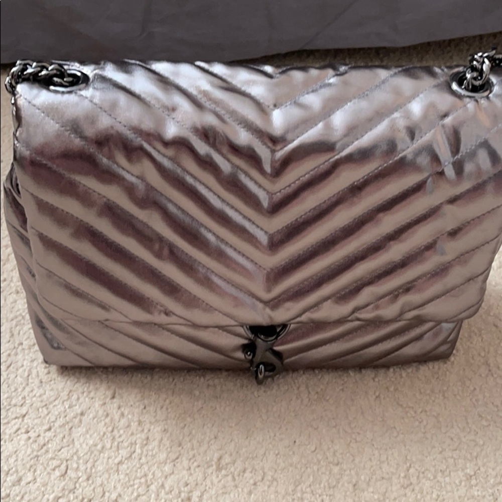 Rebecca Minkoff Nylon Jumbo Edie Flap Bag